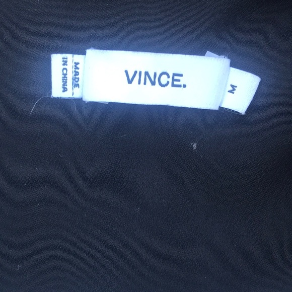 Vince black and white silk top - Picture 6 of 6